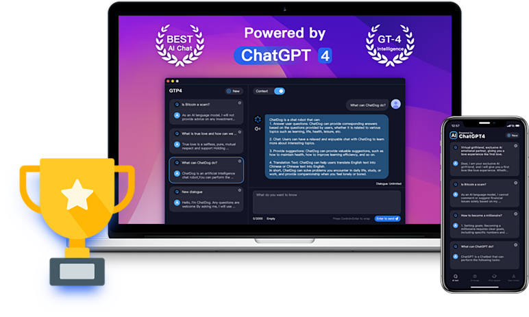GPT4 - Powered bu OpenAi ChatGPT4 API
